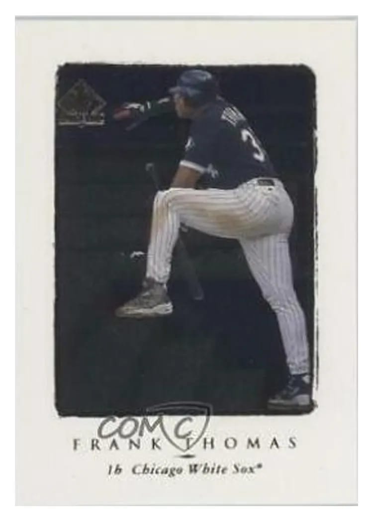 1998 SP Authentic Frank Thomas #69 card