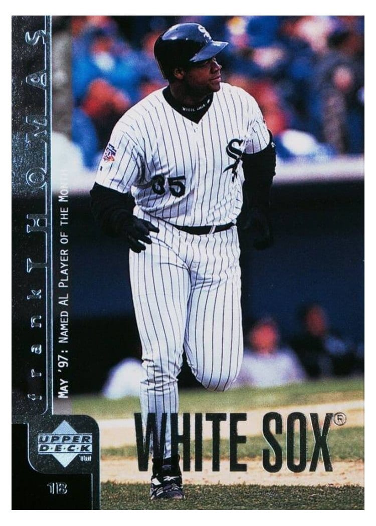 1998 Upper Deck Base Set Frank Thomas #330 card
