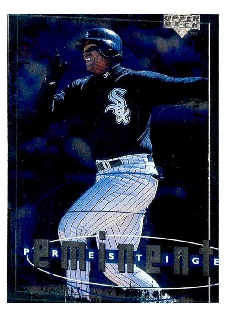 1998 Upper Deck Base Set Frank Thomas #607 card