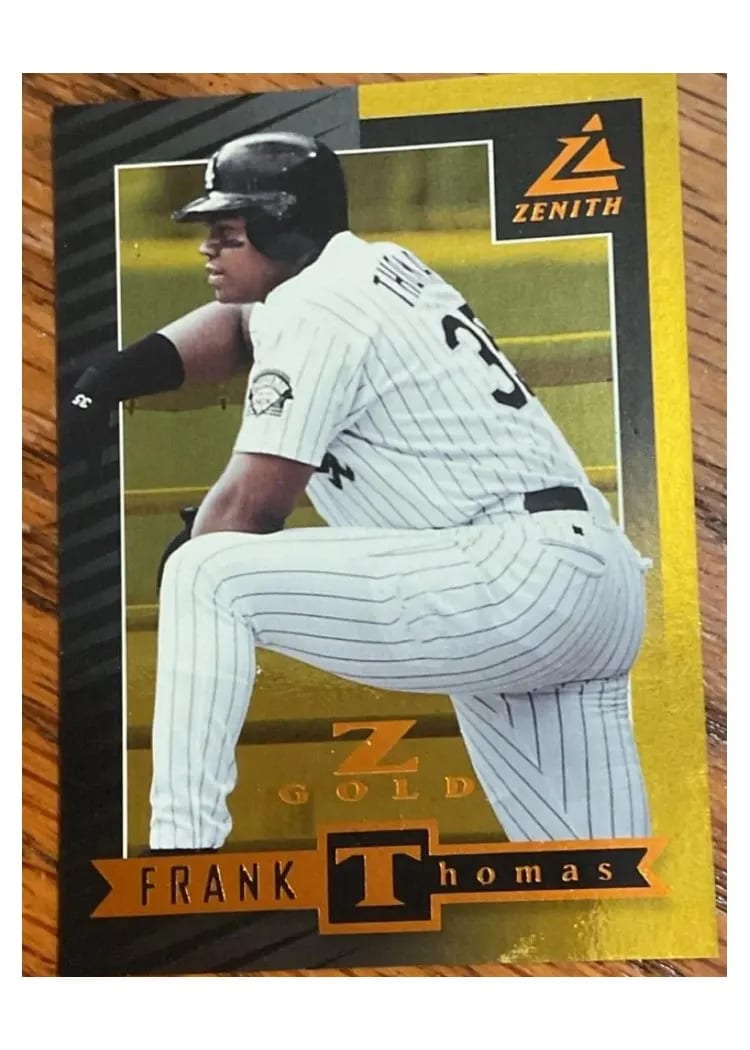 1998 Zenith Frank Thomas #6 card
