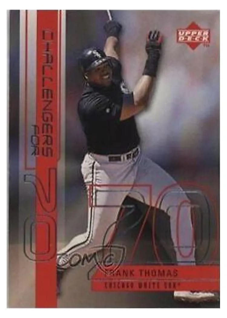 1999 Upper Deck Challengers Challengers Frank Thomas #C8 card