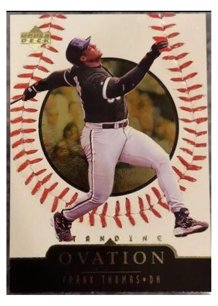 1999 Upper Deck Ovation Frank Thomas #14 card