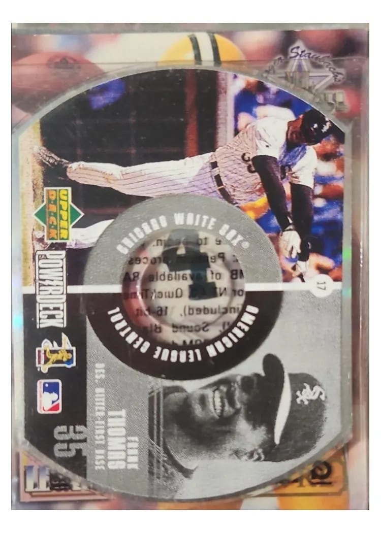 1999 Upper Deck PowerDeck Frank Thomas #17 card