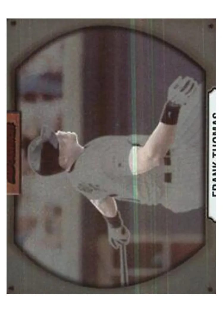 2000 Bowman Frank Thomas #91 card