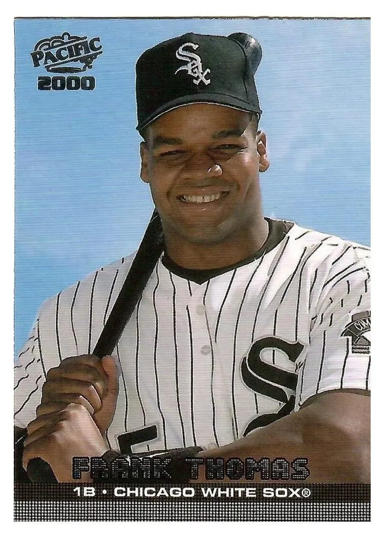 2000 Pacific Frank Thomas #107 card