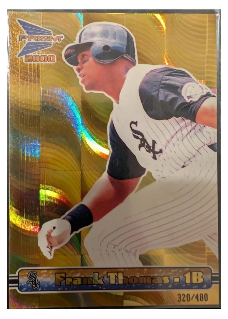 2000 Pacific Prism Frank Thomas #35 card