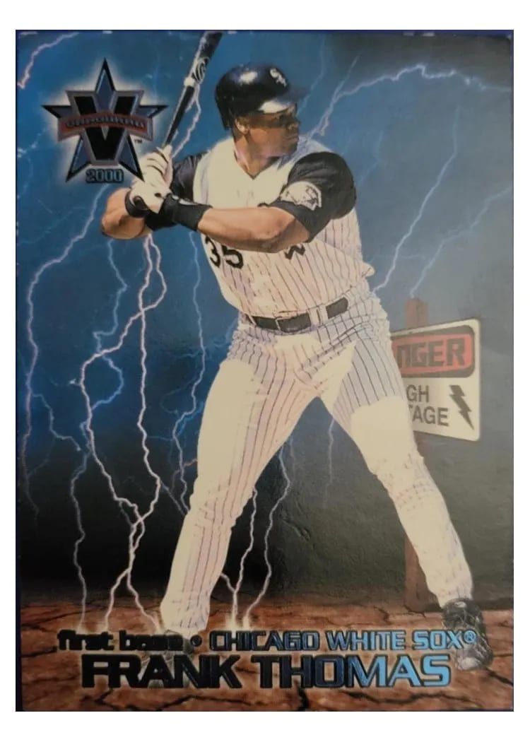2000 Pacific Vanguard Frank Thomas #11 card