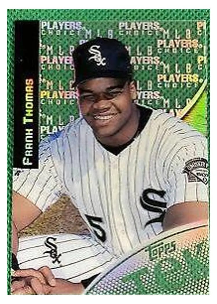 2000 Topps Tek Frank Thomas #24-2 card