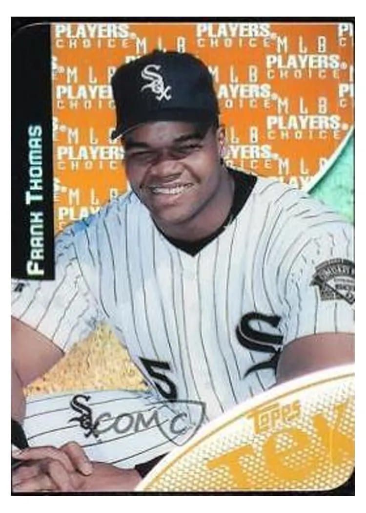 2000 Topps Tek Frank Thomas #24-2 card