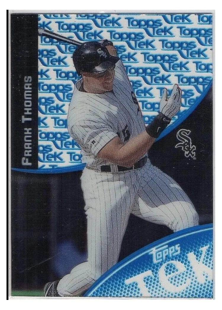 2000 Topps Tek Frank Thomas #24-20 card