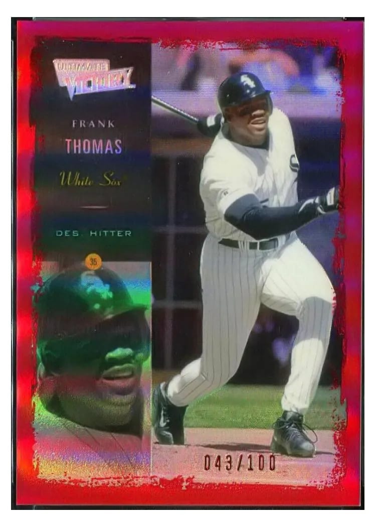 2000 Ultimate Victory Frank Thomas #35 card