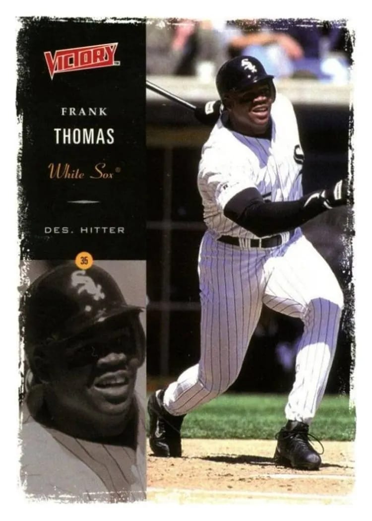 2000 Upper Deck Victory Frank Thomas #308 card