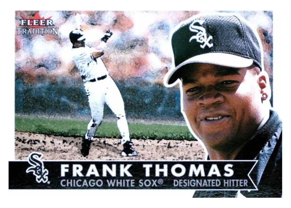 2001 Fleer Frank Thomas #263 card