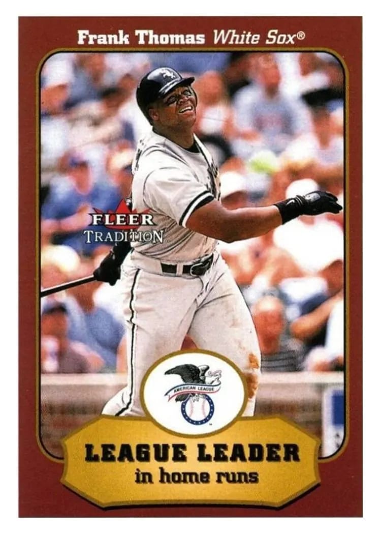 2001 Fleer Frank Thomas #397 card