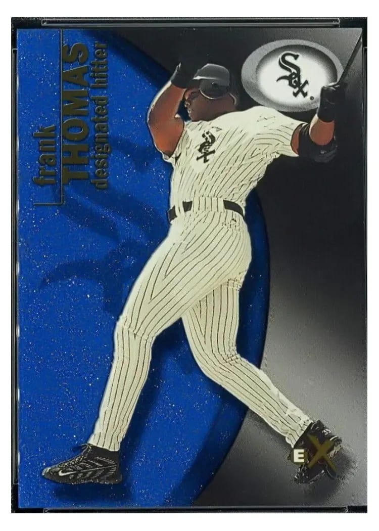 2001 Fleer EX Frank Thomas #34 card