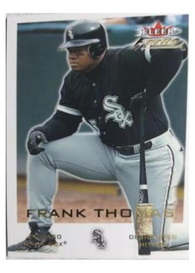 2001 Fleer Focus Frank Thomas #53 card