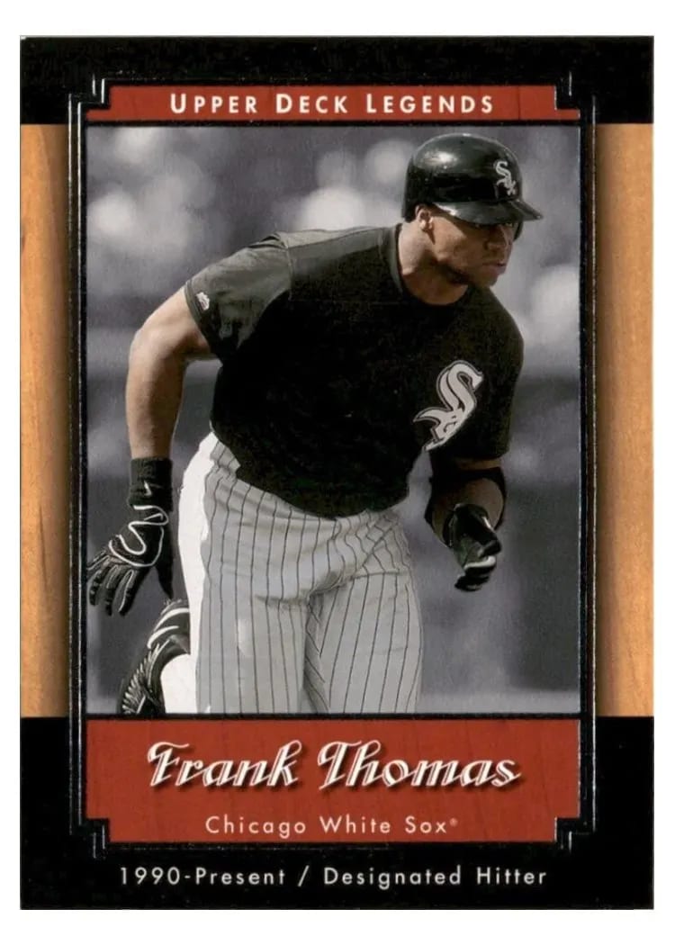 2001 Upper Deck Legends Frank Thomas #36 card
