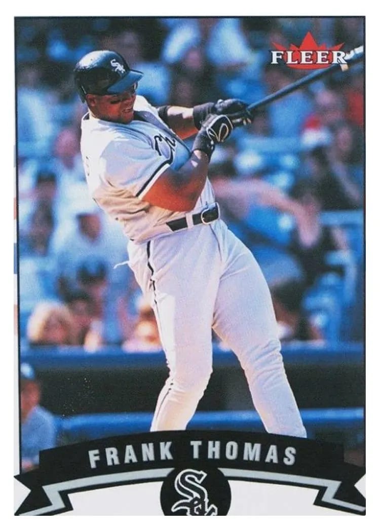 2002 Fleer Frank Thomas #342 card