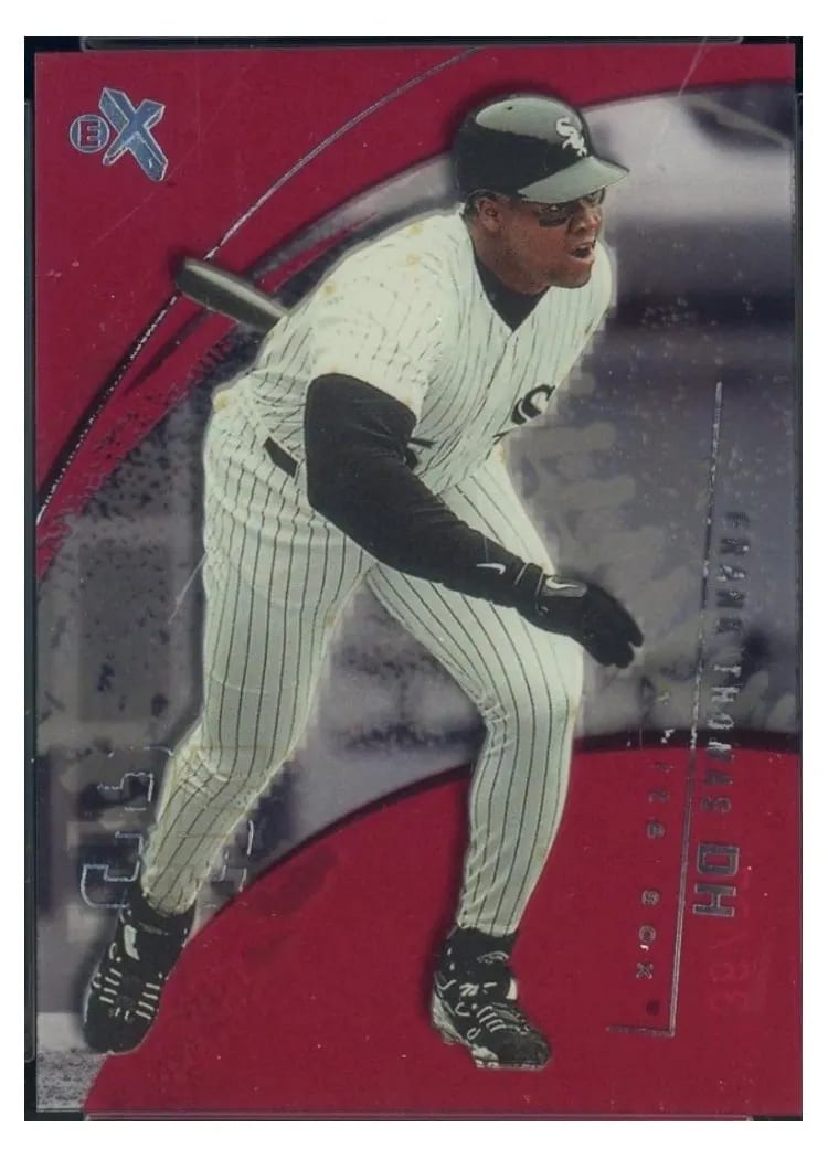 2002 Fleer EX Frank Thomas #77 card