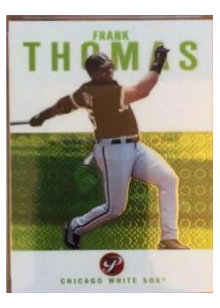 2003 Topps Pristine Frank Thomas #16 card