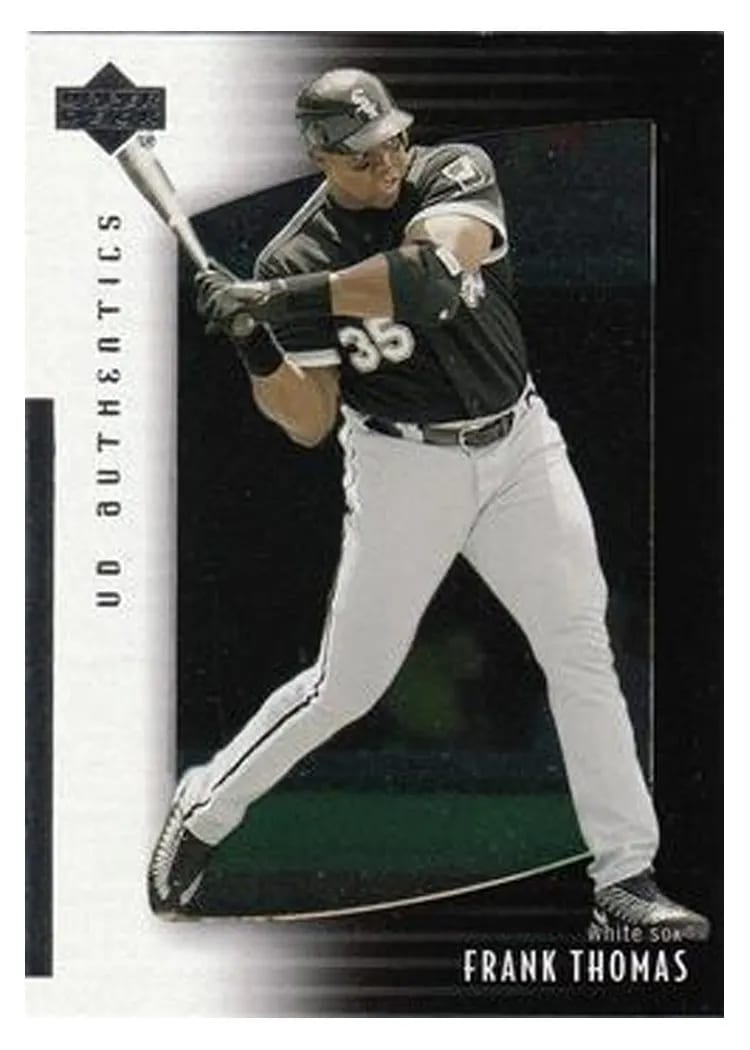 2003 UD Authentics Frank Thomas #54 card