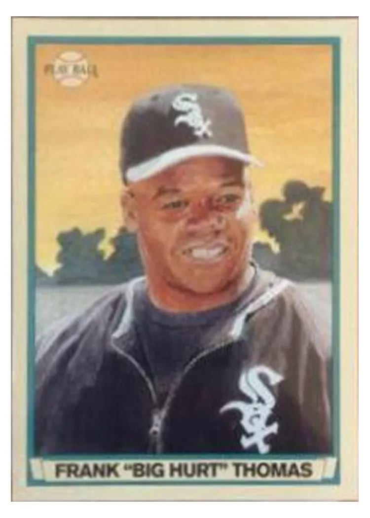 2003 Upper Deck Play Ball Frank Thomas #18 card