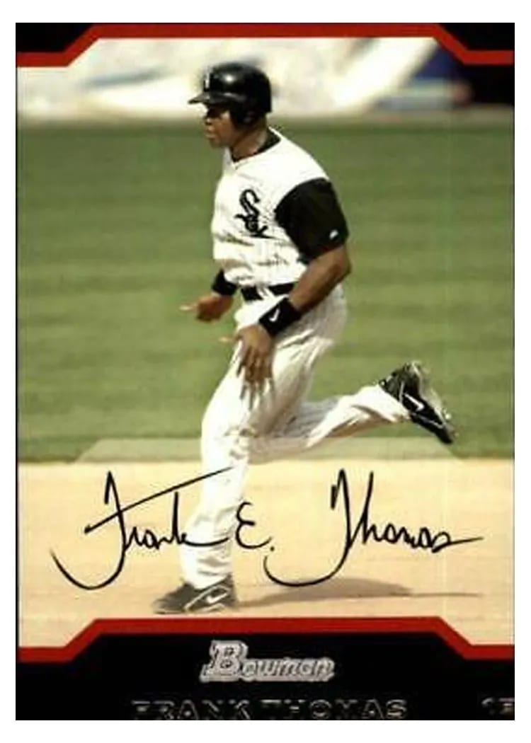 2004 Bowman Frank Thomas #64 card