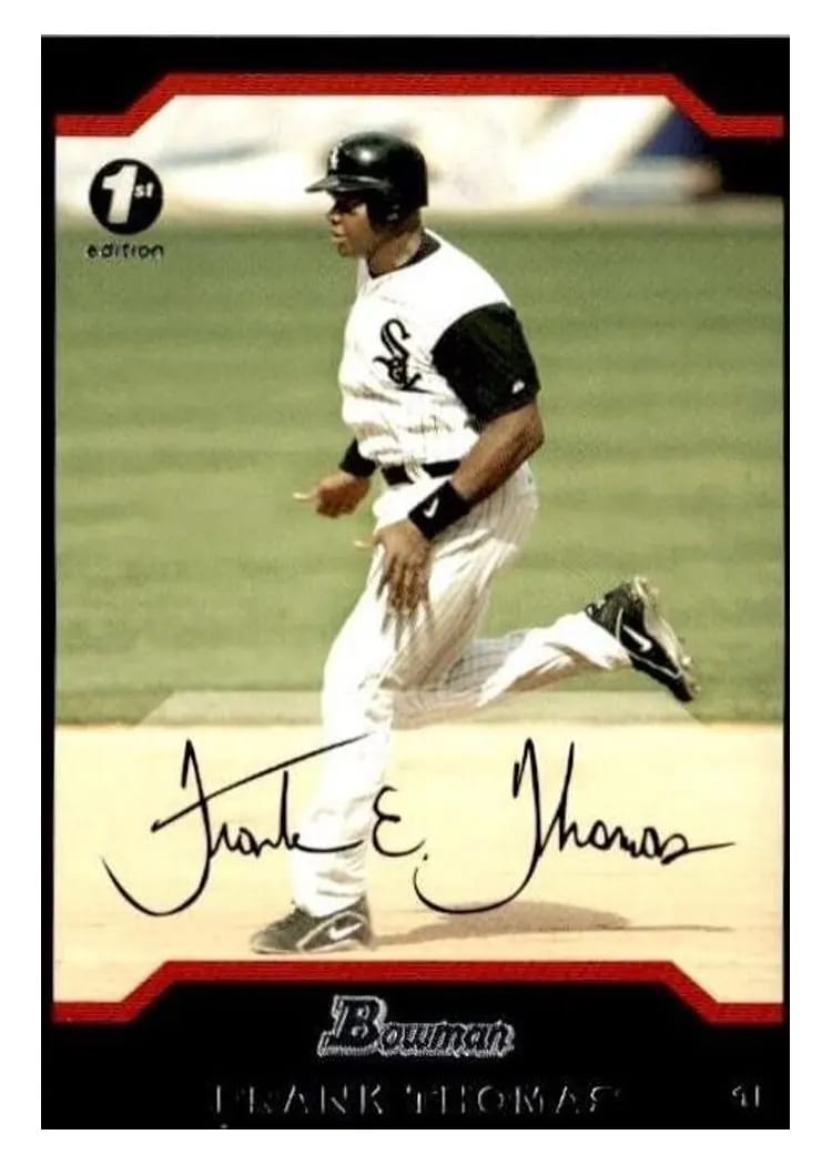 2004 Bowman Frank Thomas #64 card
