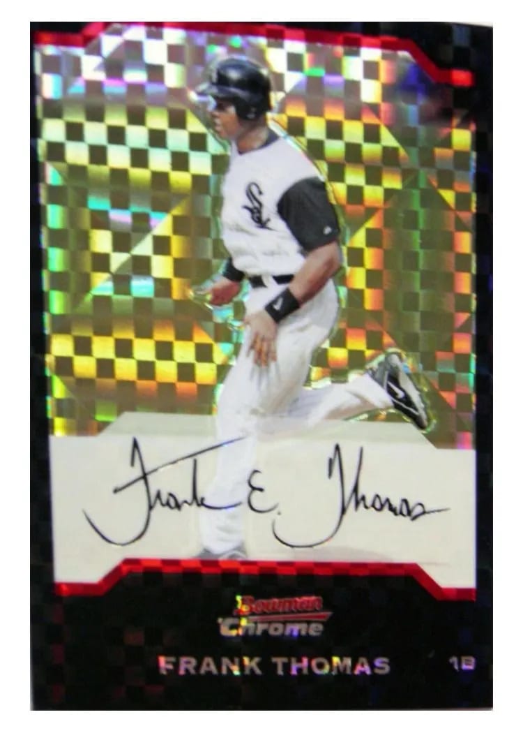 2004 Bowman Chrome Frank Thomas #64 card