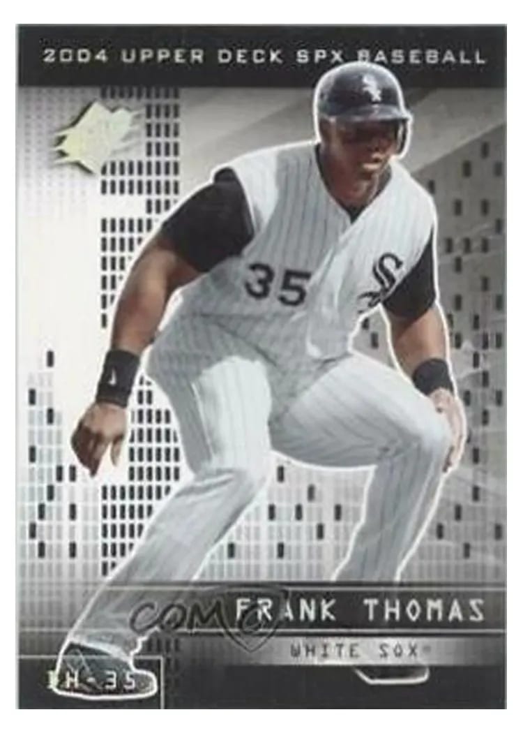 2004 Spx Frank Thomas #31 card