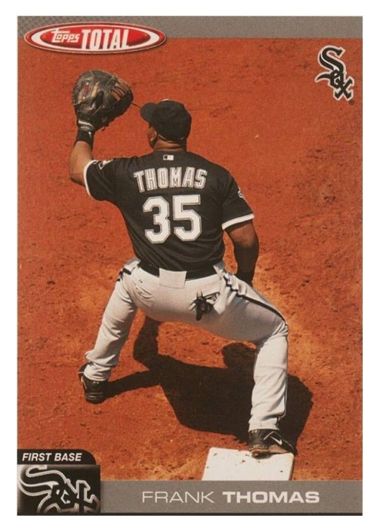 2004 Topps Total Base Set Frank Thomas #240 card