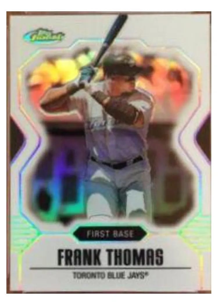 2007 Finest Frank Thomas #55 card