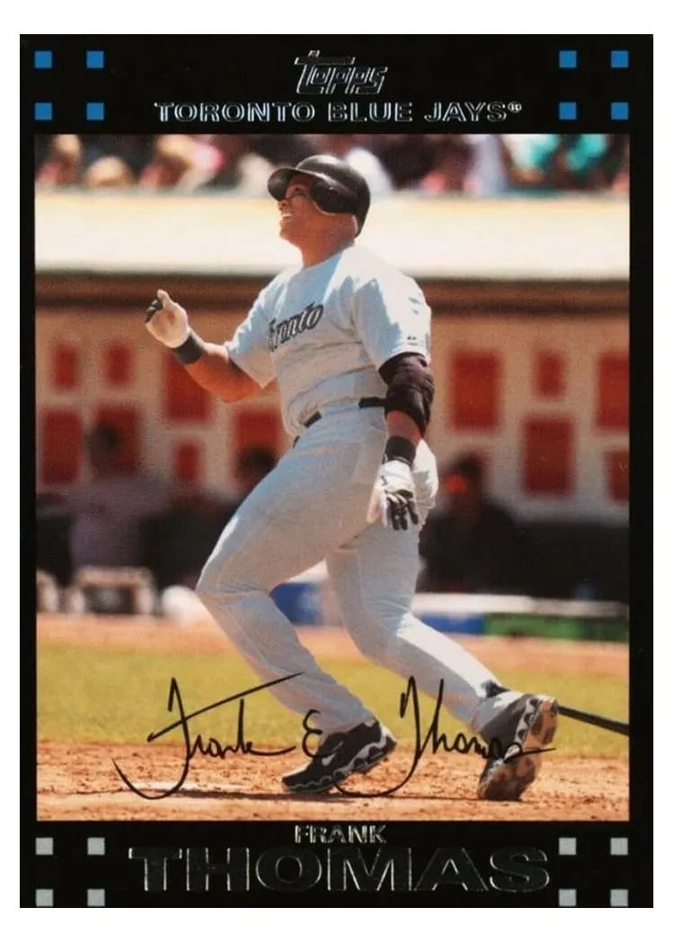 2007 Topps Frank Thomas #305 card