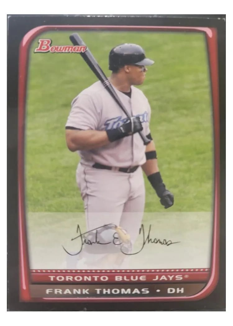 2008 Bowman Frank Thomas #47 card