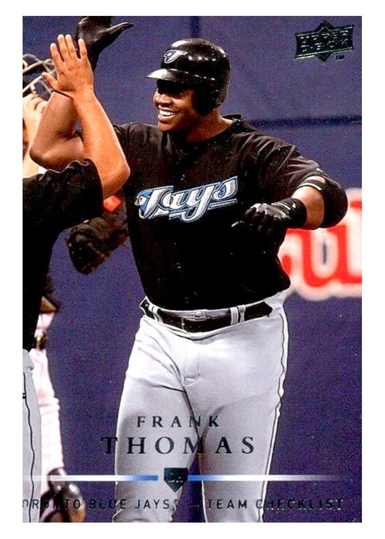 2008 Upper Deck Base Set Frank Thomas #354 card