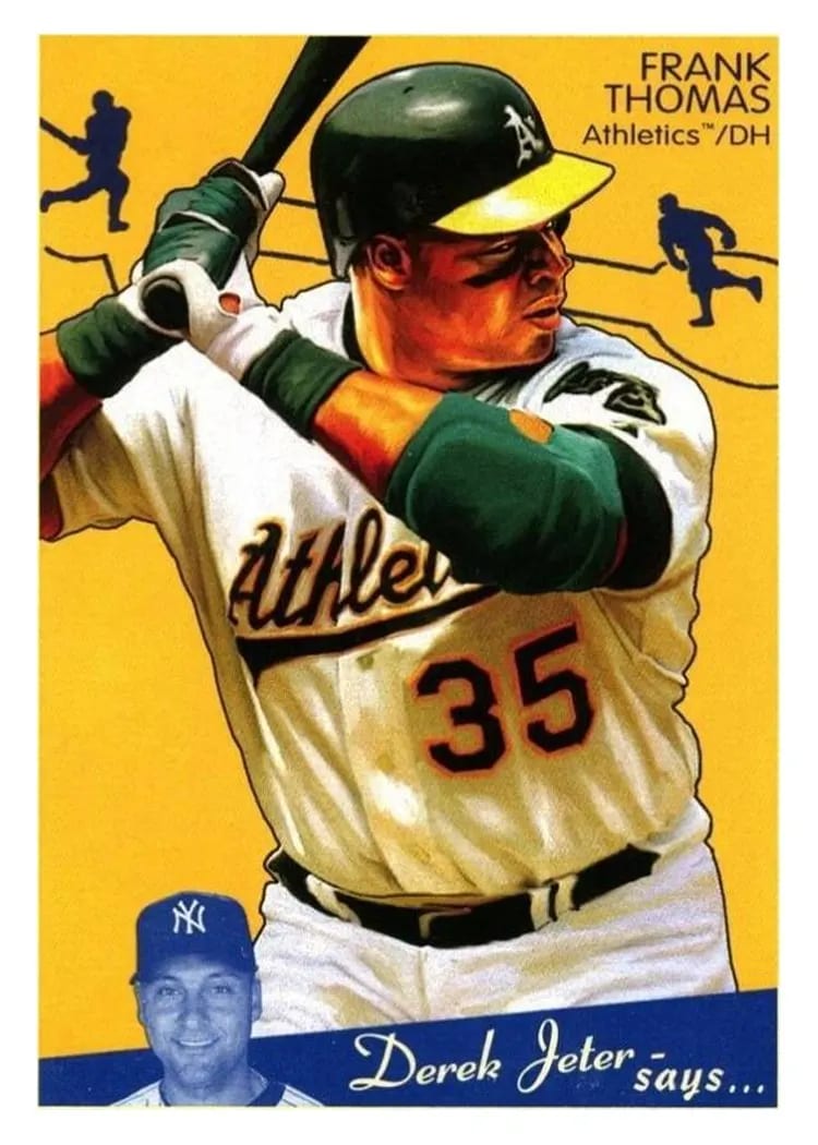 2008 Upper Deck Goudey Frank Thomas #191 card