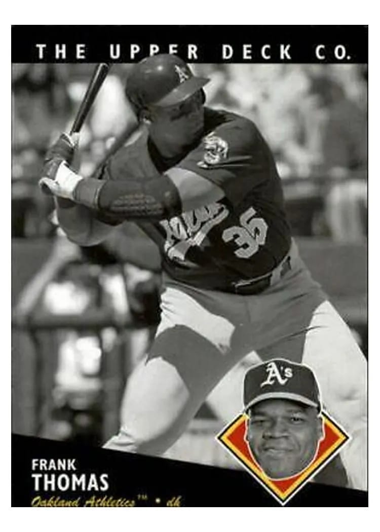 2008 Upper Deck Timeline Frank Thomas #132 card