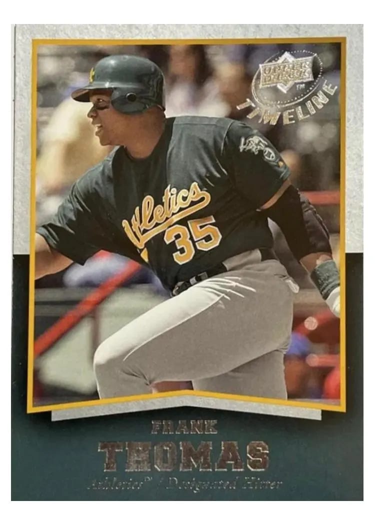 2008 Upper Deck Timeline Frank Thomas #44 card