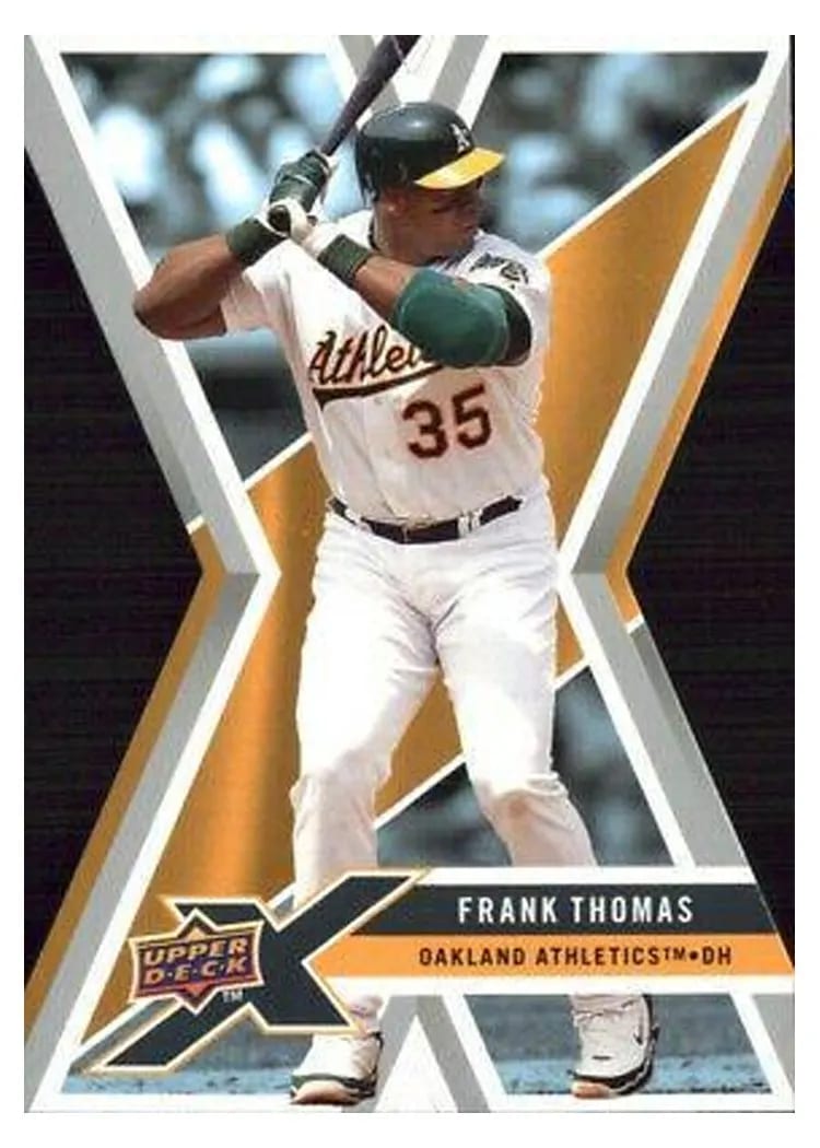 2008 Upper Deck X Frank Thomas #73 card