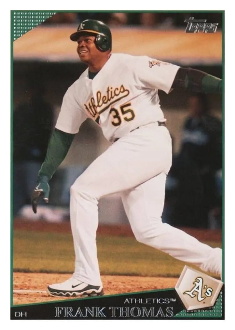 2009 Topps Frank Thomas #24 card