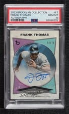 2022 Topps Brooklyn Collection Autographs Frank Thomas #AC-FT card