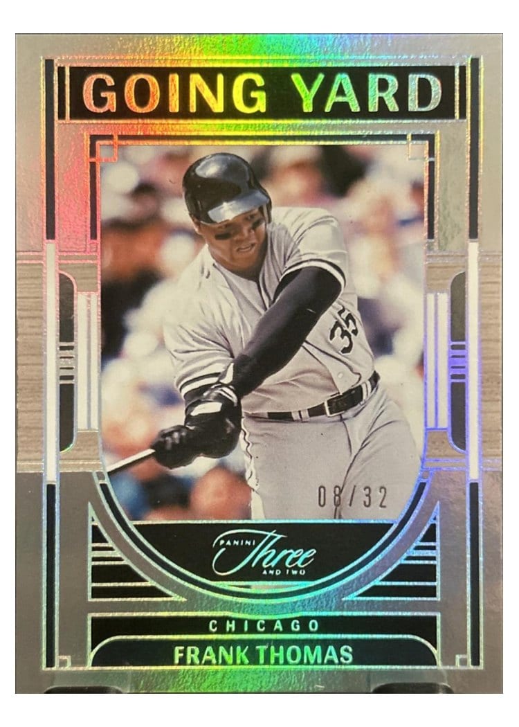 2024 Panini Three and Two Going Yard Frank Thomas #13 card