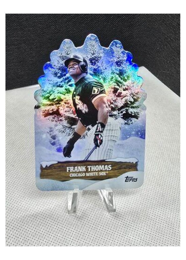 2024 Topps Holiday Evergreen Die Cuts Frank Thomas #EG-19 card