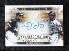 2024 Topps Inception Transformation Autographs Frank Thomas #ITA-FT card