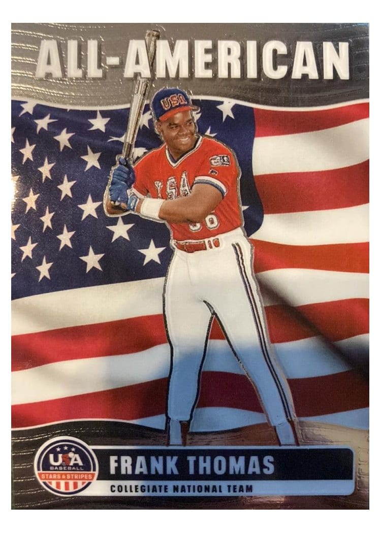 2026 Panini Stars & Stripes Prizm All-American (Collegiate) Frank Thomas #5 card