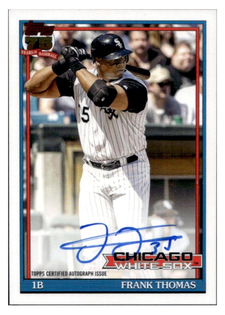 2026 Topps 1991 Topps Autographs Frank Thomas #91A-FT card