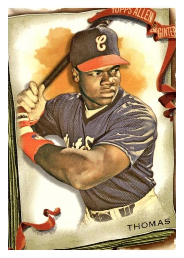 2026 Topps Allen & Ginter Frank Thomas #231 card