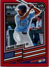 2026 Panini Stars and Stripes Prizm USA Frank Thomas III #3 card