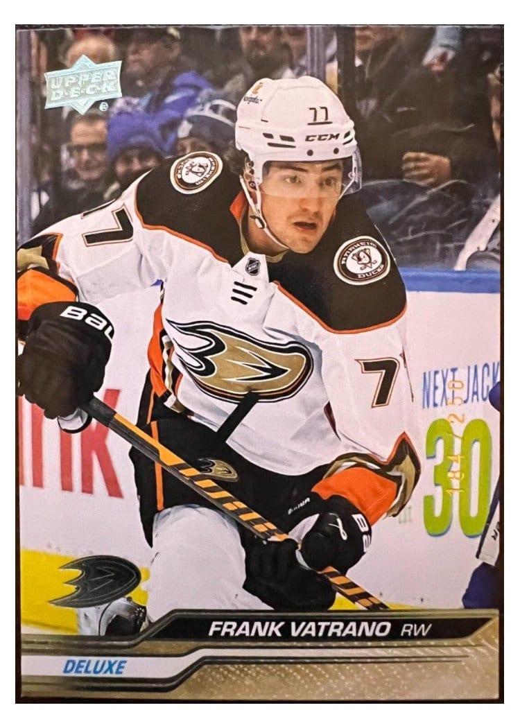 2023-24 Upper Deck Base Set Frank Vatrano #3 card