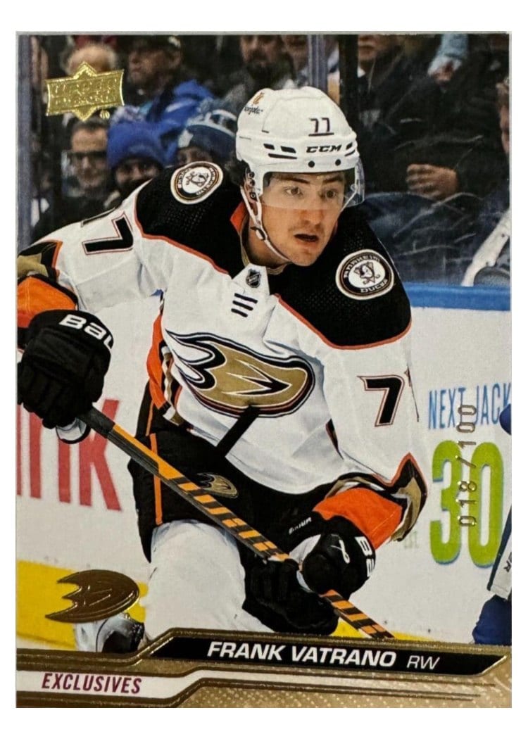 2023-24 Upper Deck Base Set Frank Vatrano #3 card